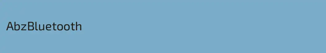 AbzBluetooth