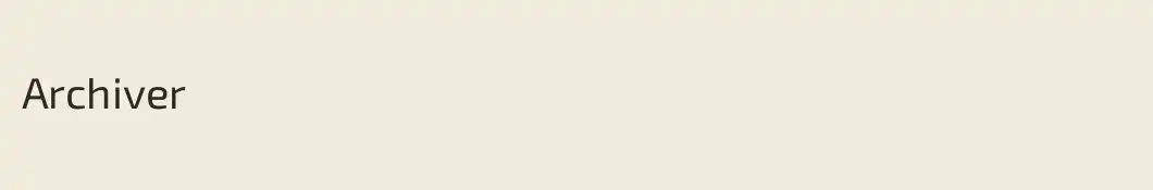 Archiver