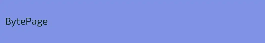 BytePage