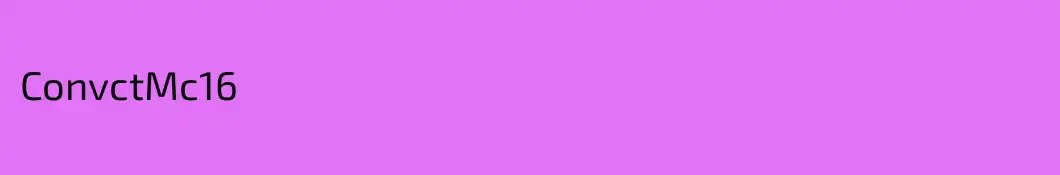 ConvctMc16
