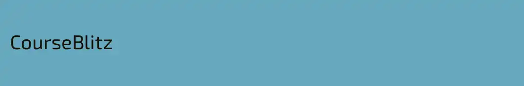 CourseBlitz