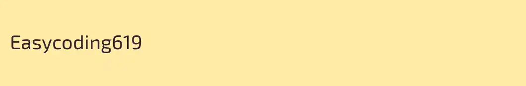 Easycoding619