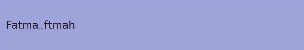 Fatma_ftmah