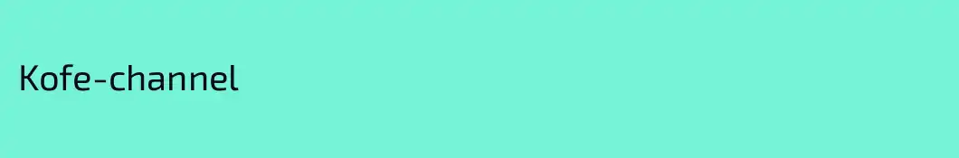 Kofe-channel