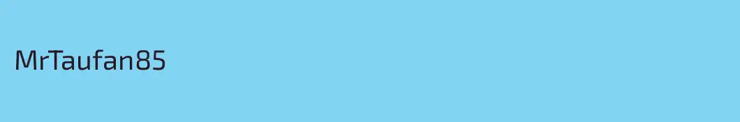 MrTaufan85