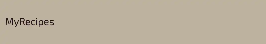 MyRecipes