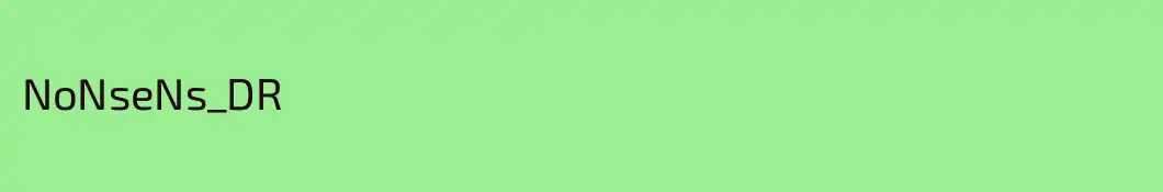 NoNseNs_DR