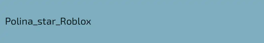 Polina_star_Roblox