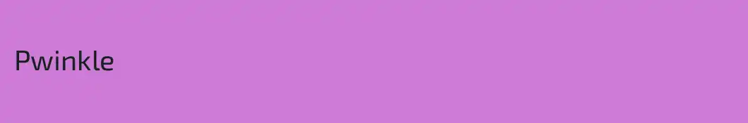 Pwinkle