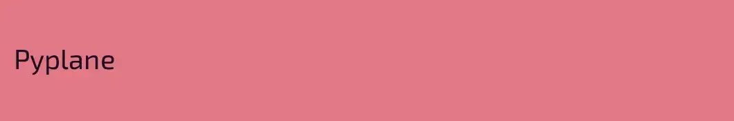 Pyplane