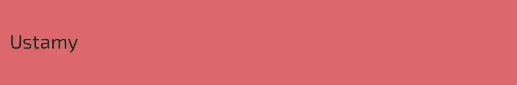 Ustamy