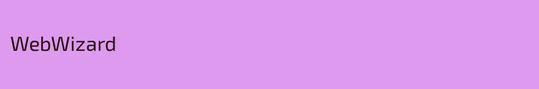 WebWizard