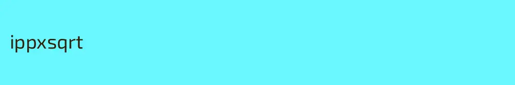 ippxsqrt