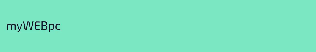 myWEBpc