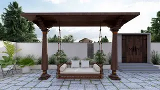 Traditional Swing Sketchup Model