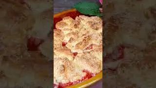 Самый простой клубничный пирог