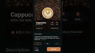 Flutter Coffee App