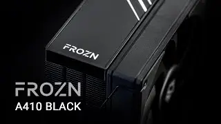 Introducing ID-COOLING FROZN A410 BLACK Air Cooler