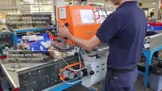 Chassis VIN scribe marking machine