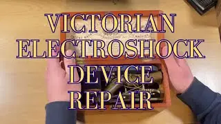Victorian Electroshock Device Repair - Patent Magneto electric-medical machine for Nervous Disorders