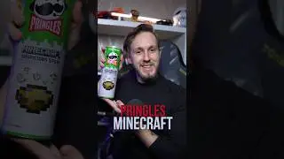 Пробую чипсы Pringles со вкусом Minecraft