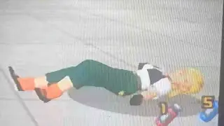 DragonBall Z Budokai Android 18 Alternate Knocked Down Ryona