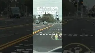 Yellow means floor it right? 😂