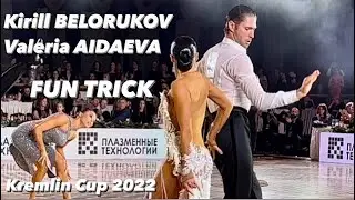 Belorukov - Aidaeva | Fun trick | Kremlin Cup 2022 | Cha-Cha-Cha