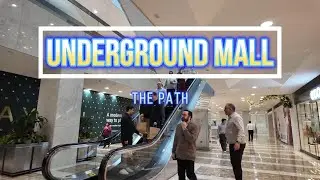 LONGEST UNDERGROUND MALL IN THE WORLD, TORONTO PATH 4K