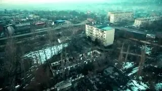 Бывшая воинская часть (в/ч 63043) в Талгаре с высоты