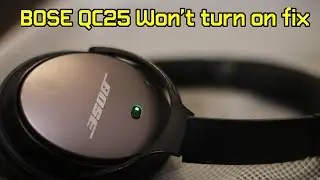 QC 25 wont turn on | battery compartment repair