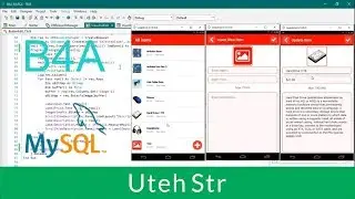 Basic4Android (B4A) |  MySQL Database  XAMPP Server with B4A | CRUD | Insert and Update