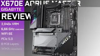 GIGABYTE X670E AORUS MASTER : it all started so well