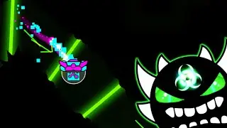 "Infected Caverns" Progress #1 (Extreme Demon) | Geometry Dash