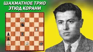Шахматное трио. Шахматный этюд. Аттила Корани. Издание 