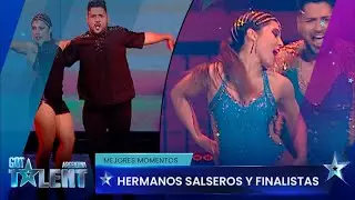 Los Pimpinela de la salsa: Matías y Johanna Ortíz pasaron a la final de Got Talent Argentina 2023