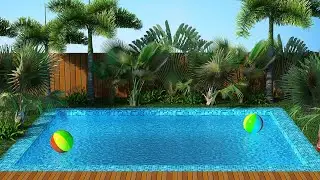 3ds max tutorial perfect swimming pool modeling and rendering