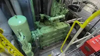 Обзор помпового отделения на танкере