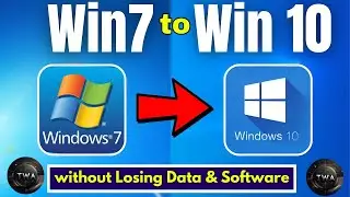 🔧 Upgrade Windows 7 to Windows 10 Without Losing Data – Easy & Safe Method 🔧