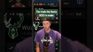 The Bucks NEED to make this trade...