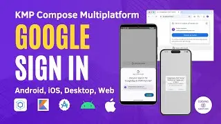 Google SignIn In Compose Multiplatform | SignIn with Google in Kotlin Multiplatform | KMP Tutorial
