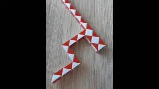 Жираф из змейки, 72 элемента.