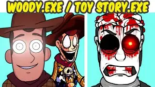 Friday Night Funkin VS WOODY.EXE / Toy Story.EXE FULL WEEK  | The True Face Of Toys (FNF MOD/HARD)