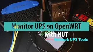 OpenWRT - Configure & Monitor UPS with NUT