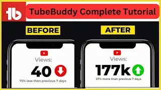 TubeBuddy Tutorial | TubeBuddy Tutorial For Beginners | How To Get More Views On YouTube 🚀