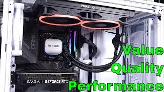 Experience Silence: The Sleek And Stylish Dark Base Pro 901 White Gaming Case