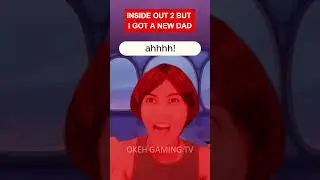 INSIDE OUT 2 but I GOT A NEW DAD!