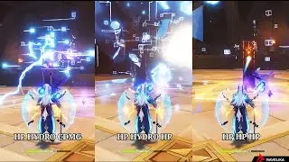 Neuvillette Triple HP is the way! - Artifact Build Comparison | Genshin Impact