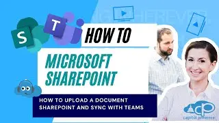 How to Upload a Document in SharePoint to be Used with Teams