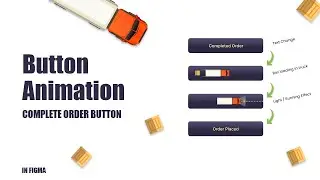 Awesome Button animation | Complete Order Button | animated Button in Figma